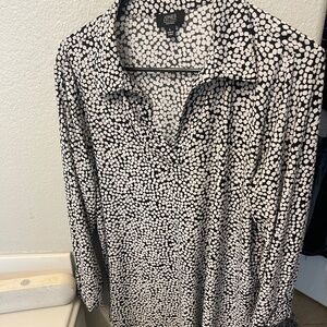 Long sleeve blouse
